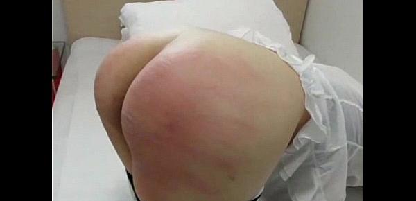  Hard spanking for Naughty wife 1- hard whipping with electric wire